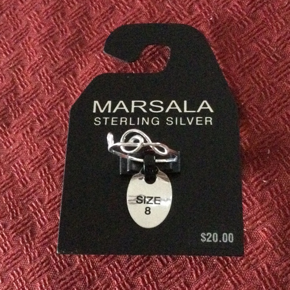 Treble Clef Sterling Silver Ring